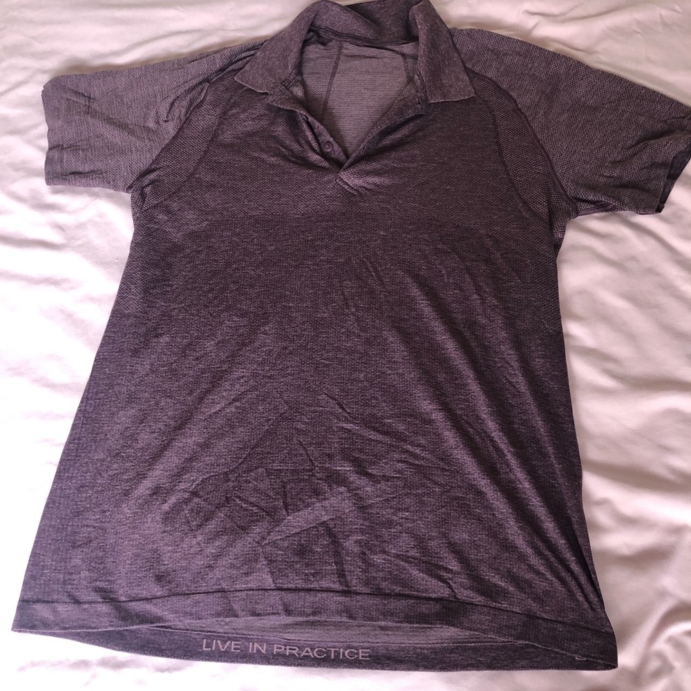COPY - Men’s LuluLemon polo, size large, purple